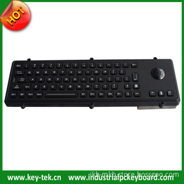 Industrial & Military Backlight Trackball Keyboard